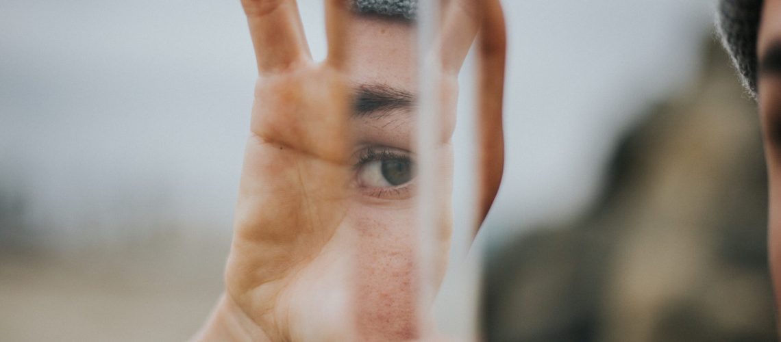 mirror in hand